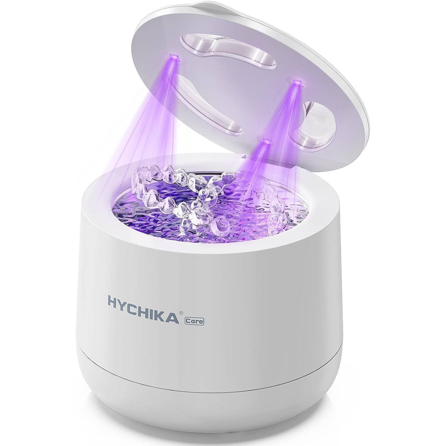 HYCHIKA Ultrasonic Retainer Cleaner (White)