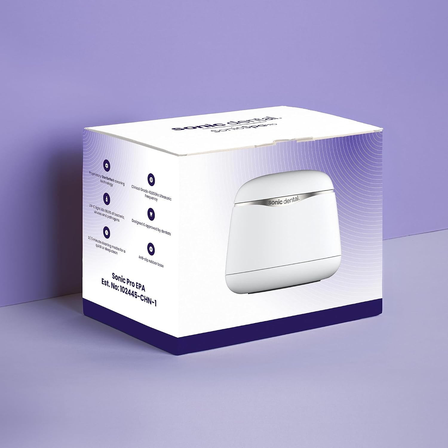 Sonic Pro Dental Cleaning Pod (Pearl White) — image 6